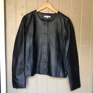 Central Falls leather jacket